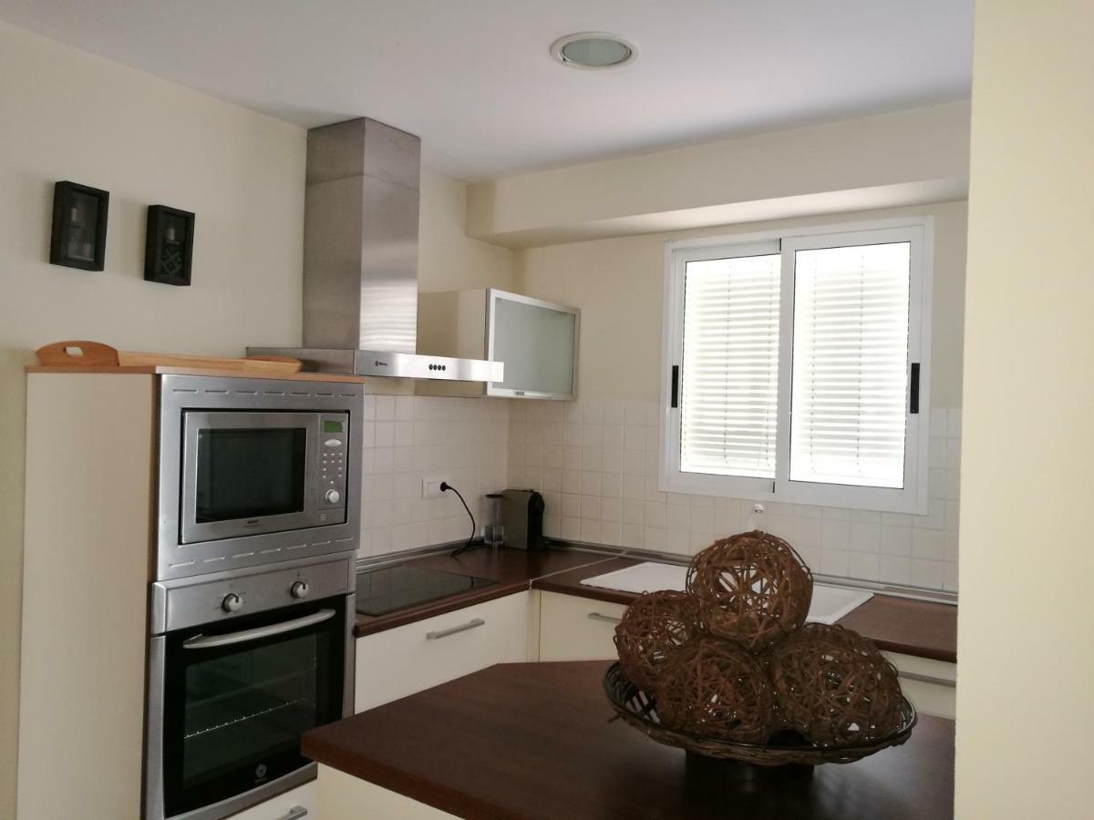Apartamento Primera Linea De La Playa De 甘迪亚 外观 照片